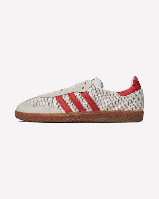adidas Samba OG Crystal White Preloved Red