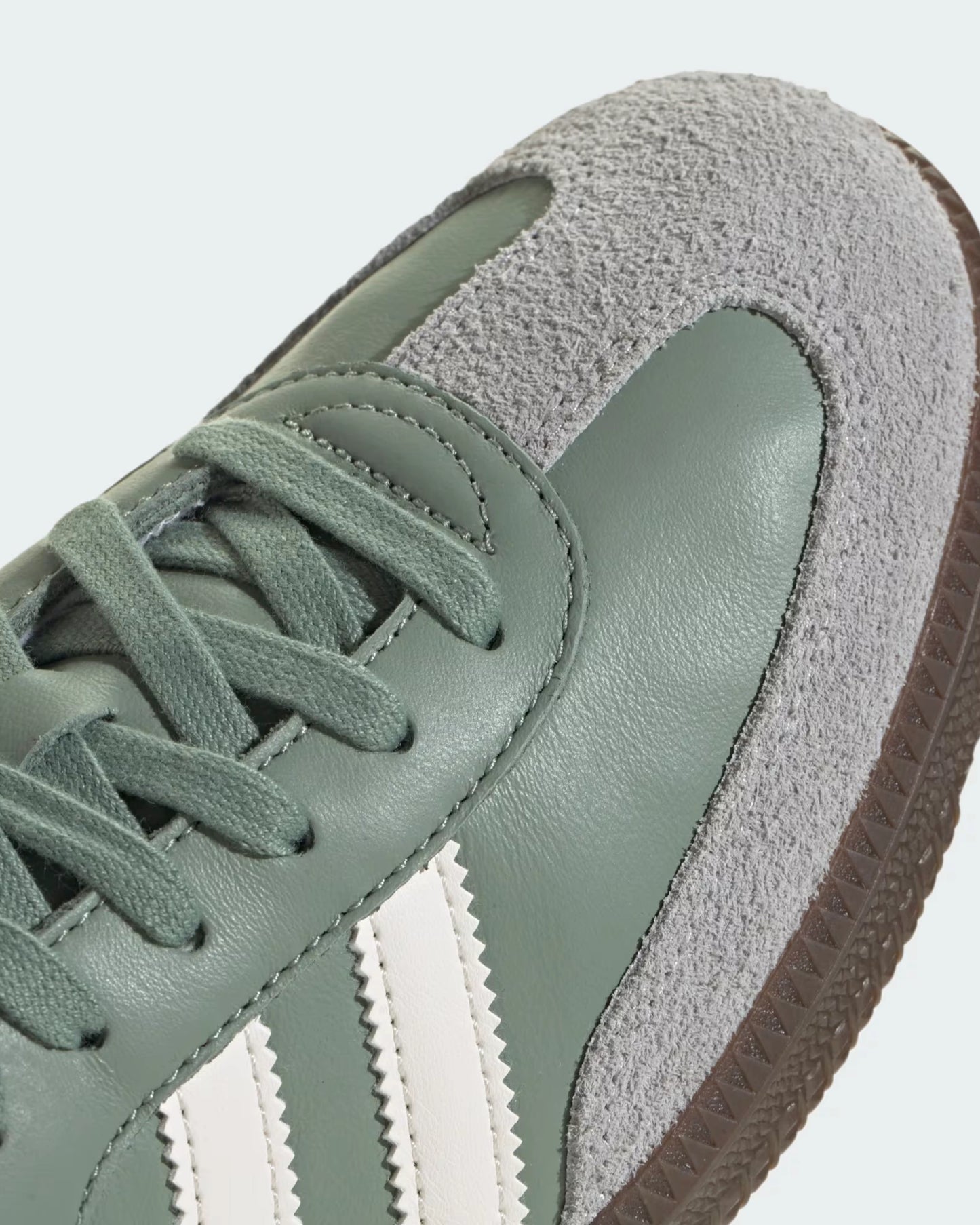 adidas Samba OG Silver Green Chalk White