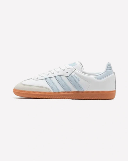 adidas Samba OG White Halo Blue Gum