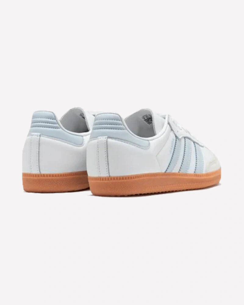adidas Samba OG White Halo Blue Gum