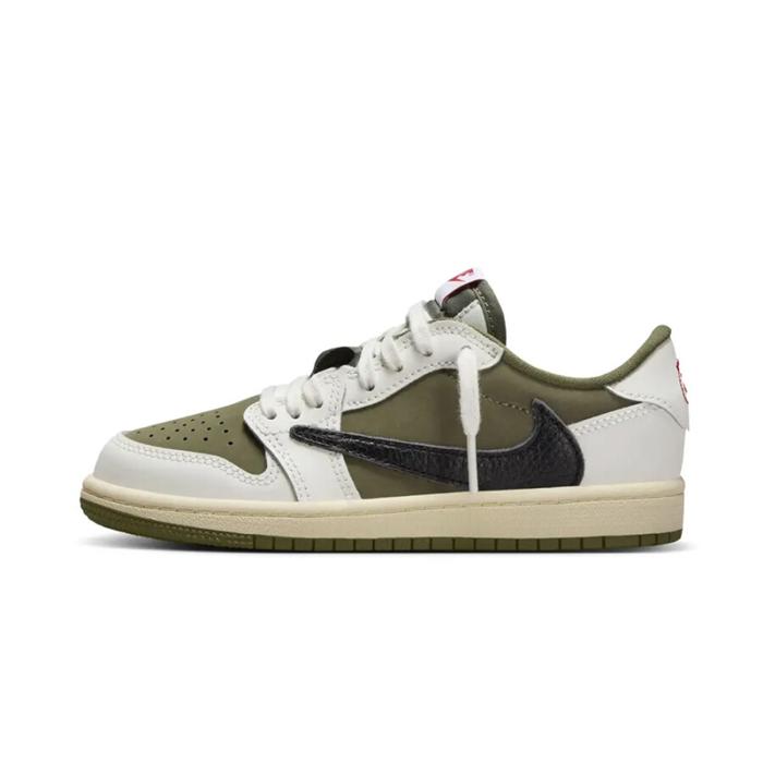 Air Jordan 1 Retro Low OG SP Travis Scott Medium Olive (PS) - Sneaker Lane