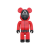 Bearbrick x Squid Game Guard (Triangle) 1000%
