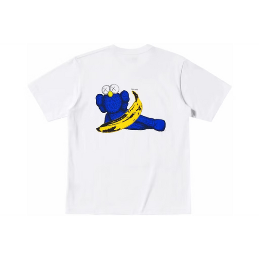 KAWS x Uniqlo Warhol UT Graphic 471321 T-shirt White