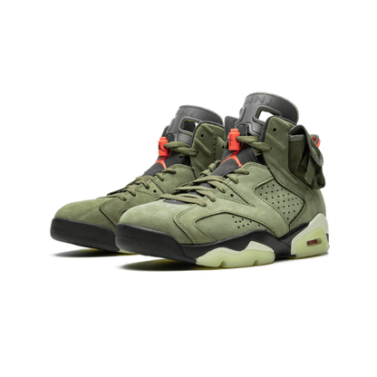 Air Jordan 6 Travis Scott Medium Olive - Sneaker Lane