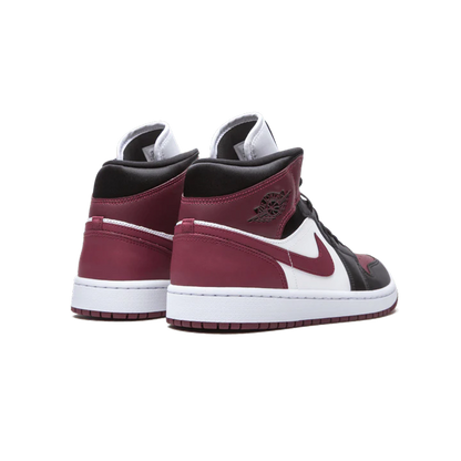 Air Jordan 1 Mid SE Black Dark Beetroot (W)