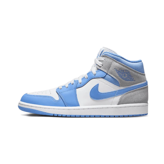 Air Jordan 1 Mid University Blue Grey