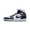 Air Jordan 1 Mid White Metallic Gold Obsidian