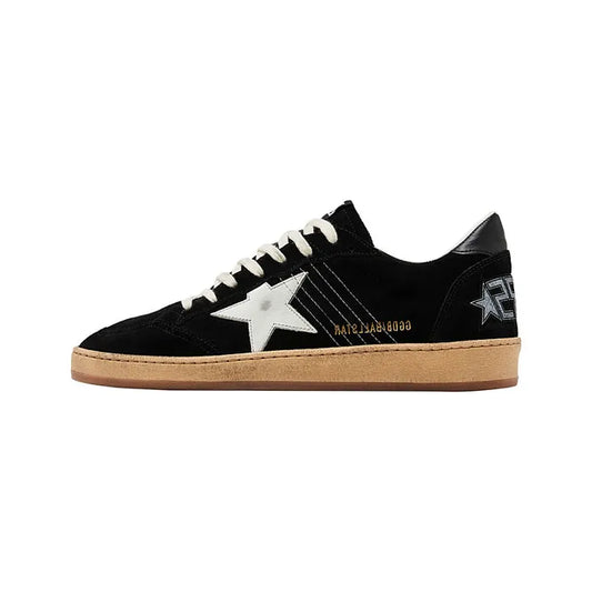 Golden Goose Ball Star Black White