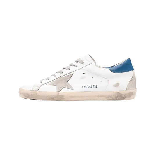 Golden Goose Superstar White Blue
