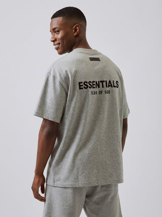 Fear Of God Essentials T-shirt Dark Oatmeal