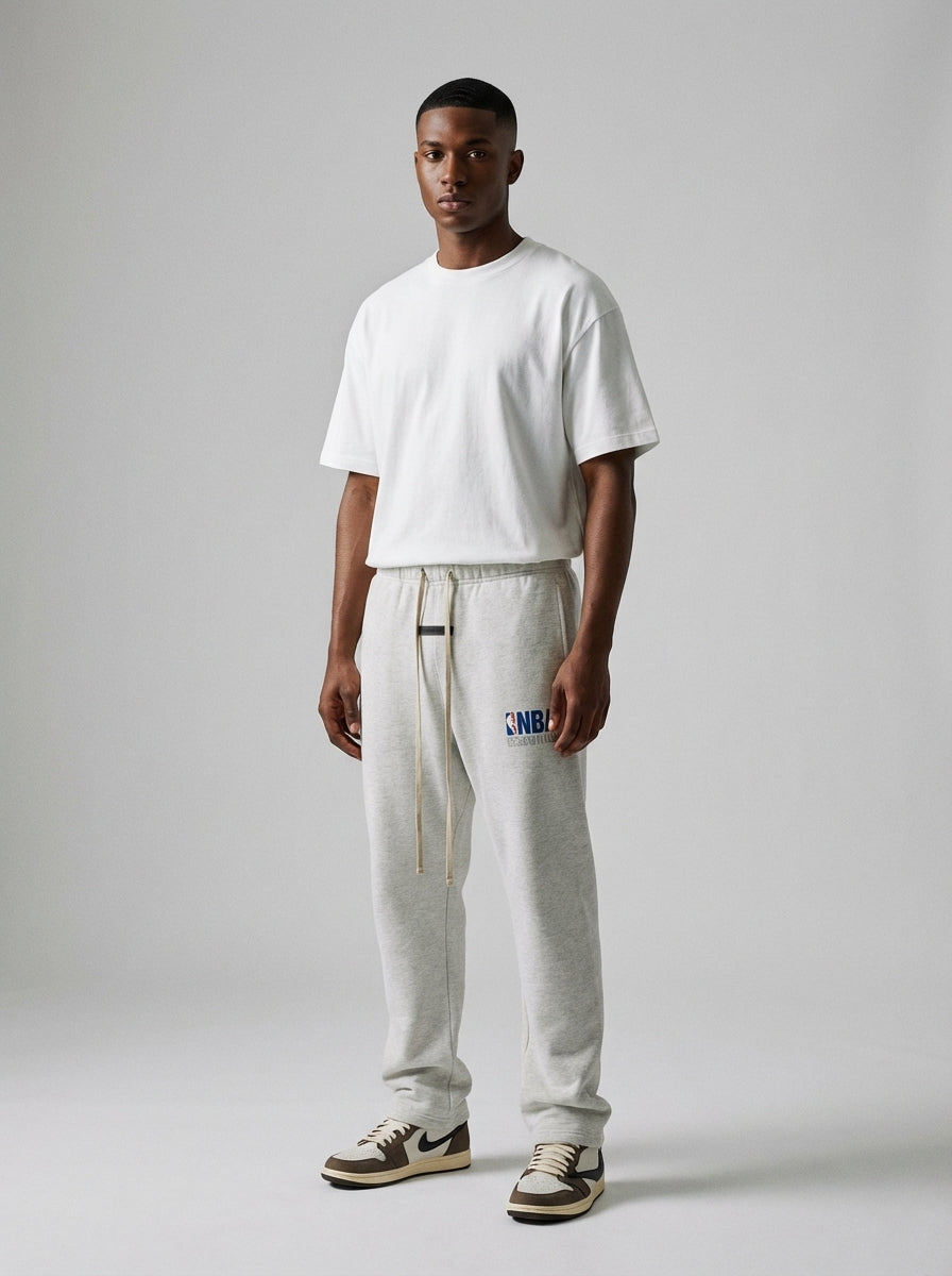 Fear Of God Essentials Sweatpants NBA Light Heather