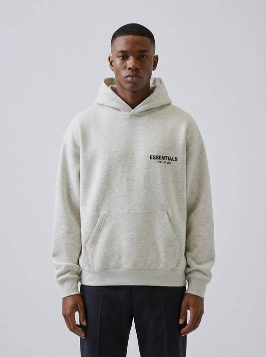Fear Of God Essentials Hoodie Light Oatmeal