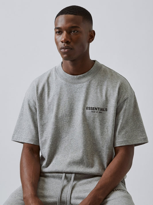 Fear Of God Essentials T-shirt Dark Oatmeal