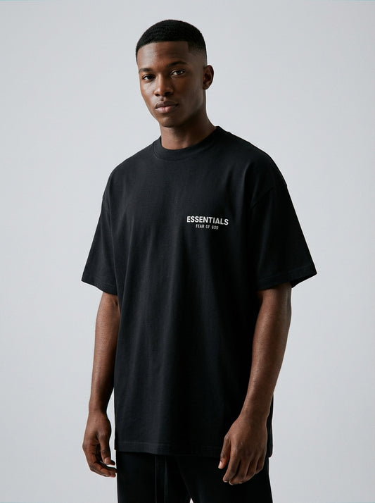Fear of God Essentials Classic Short Sleeve Tee Jet Black