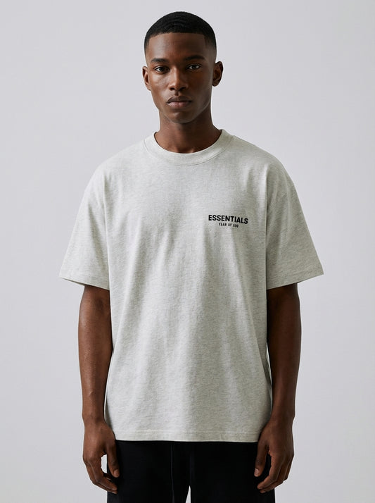 Fear Of God Essentials T-shirt Light Oatmeal