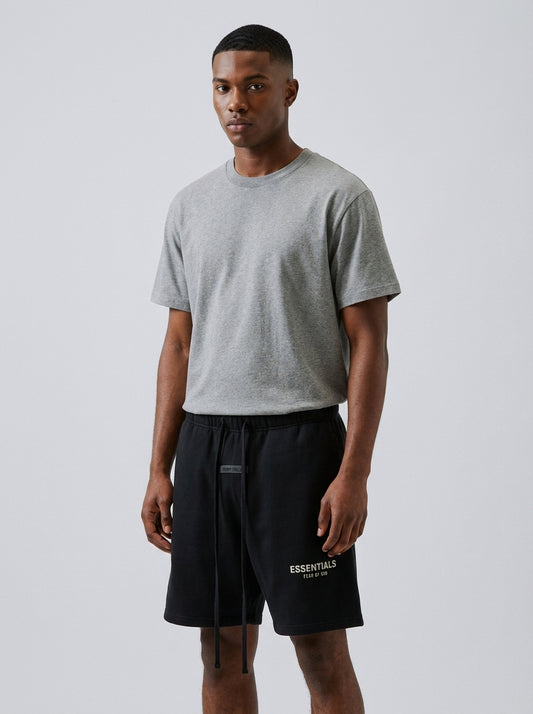 Fear of God Essentials Classic Sweatshort Jet Black