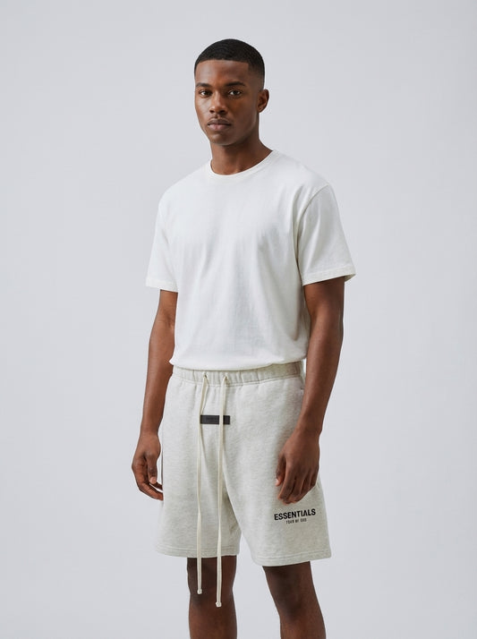 Fear Of God Essentials Sweatshorts Light Oatmeal
