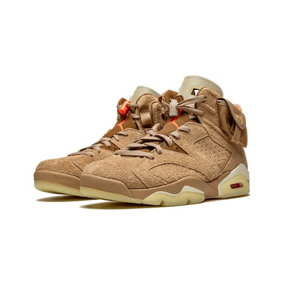 Air Jordan 6 Retro Travis Scott British Khaki - Sneaker Lane