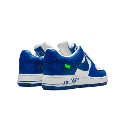 Louis Vuitton Nike Air Force 1 Low By Virgil Abloh White Royal