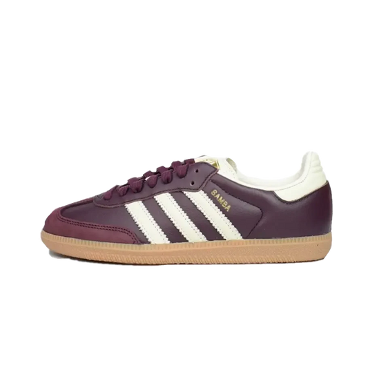 adidas Samba OG Maroon Gold Metallic