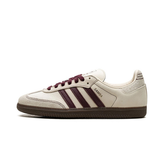 adidas Samba OG Wonder White Maroon