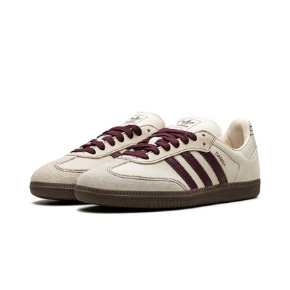 adidas Samba OG Wonder White Maroon