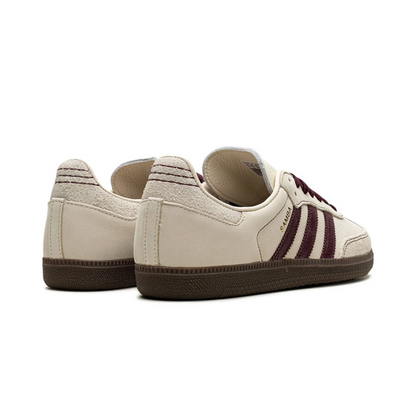 adidas Samba OG Wonder White Maroon
