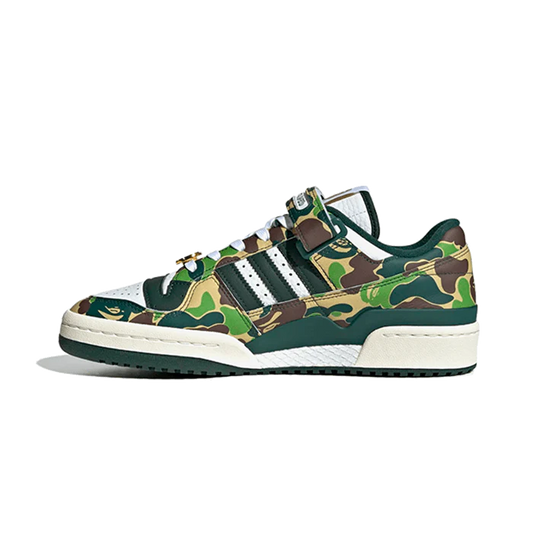 adidas Forum 84 Low Bape 30th Anniversary Green Camo