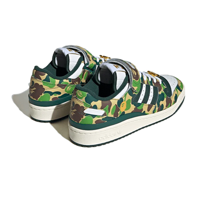 adidas Forum 84 Low Bape 30th Anniversary Green Camo - Sneaker Lane
