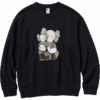 KAWS x Uniqlo Longsleeve Sweatshirt Black