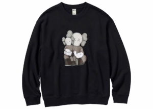 KAWS x Uniqlo Longsleeve Sweatshirt Black