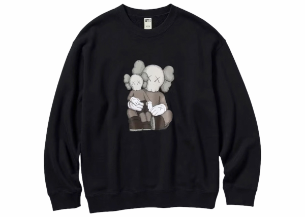 KAWS x Uniqlo Longsleeve Sweatshirt Black